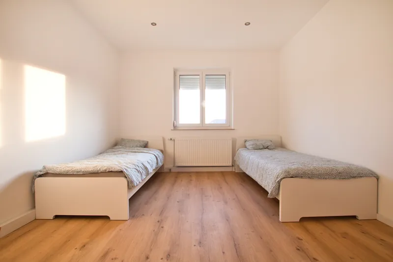 Badezimmer im Apartment Marchtrenk 36 m²