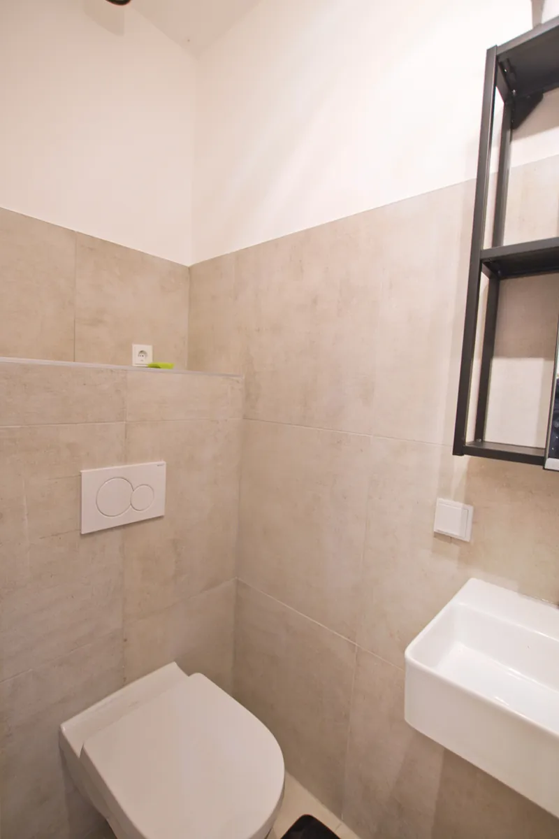 Küche im Apartment Marchtrenk 36 m²