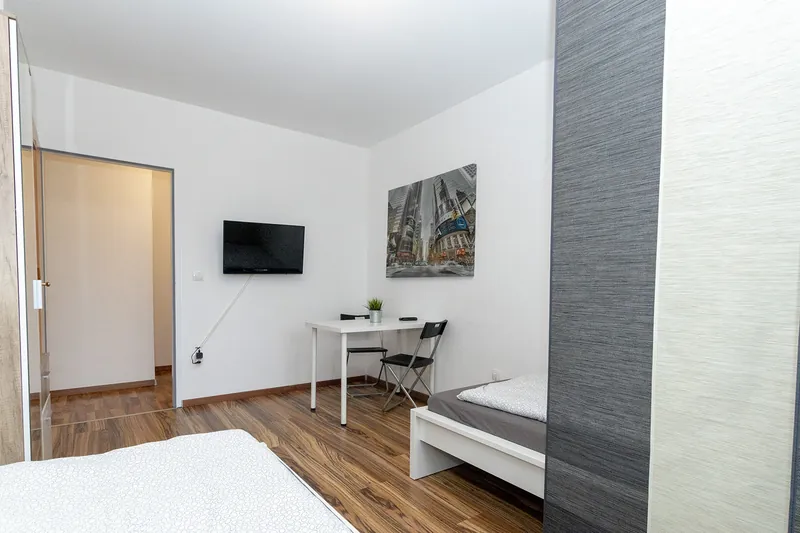 Außenansicht des Wohnhauses in Marchtrenk