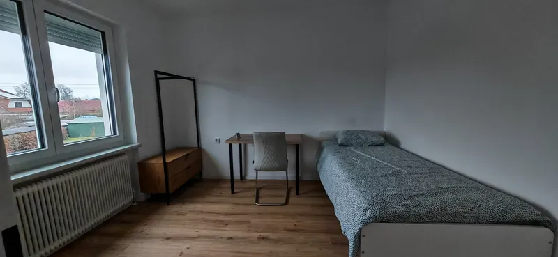 Schlafzimmer der 95 m² Wohnung in Marchtrenk