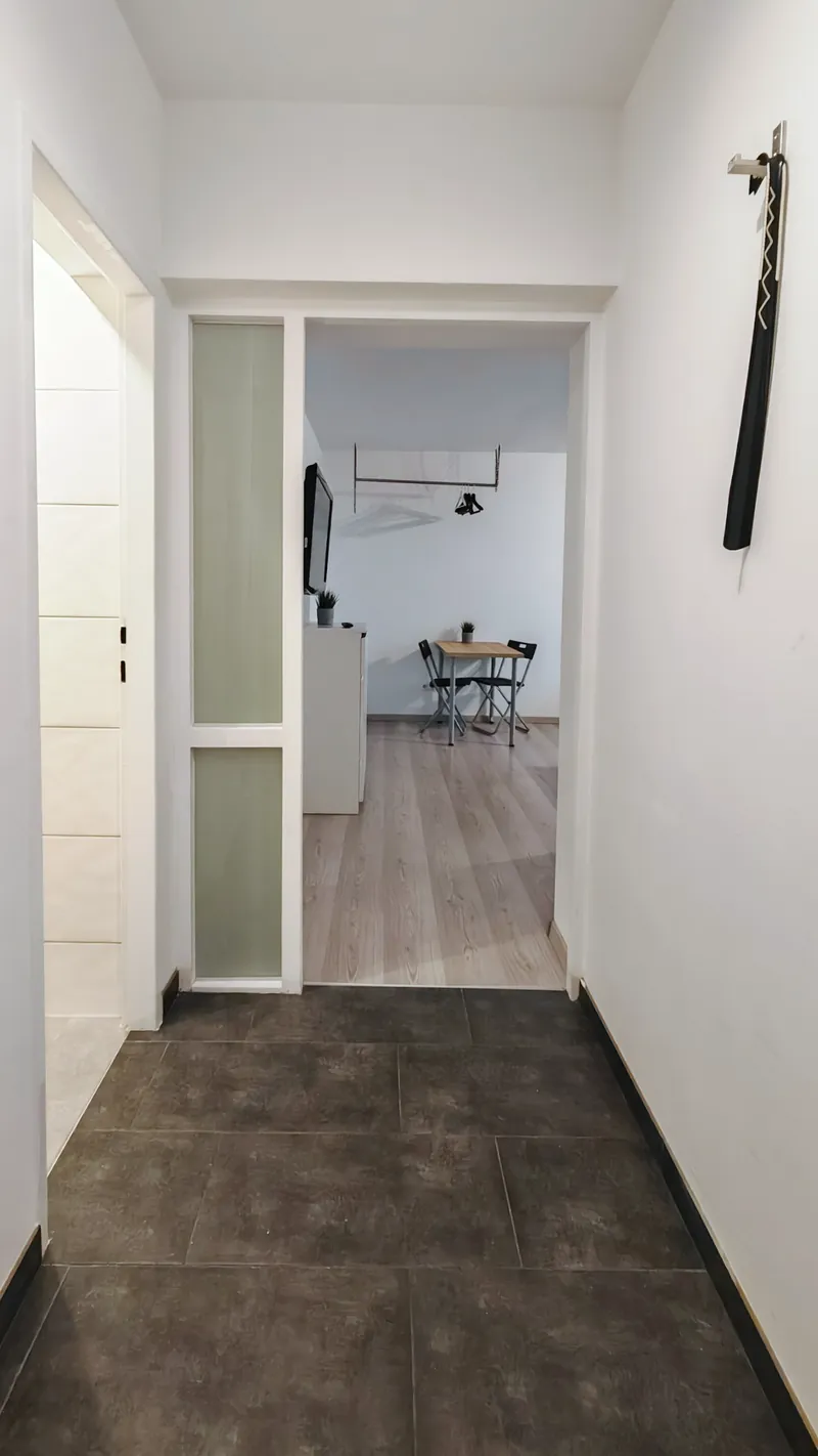 Eingangsbereich des Apartments Wels 42 m²